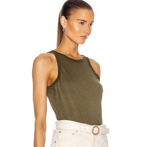 COTTON CITIZEN Standard Tank Green M Cotton